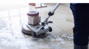 commercial floor cleaning